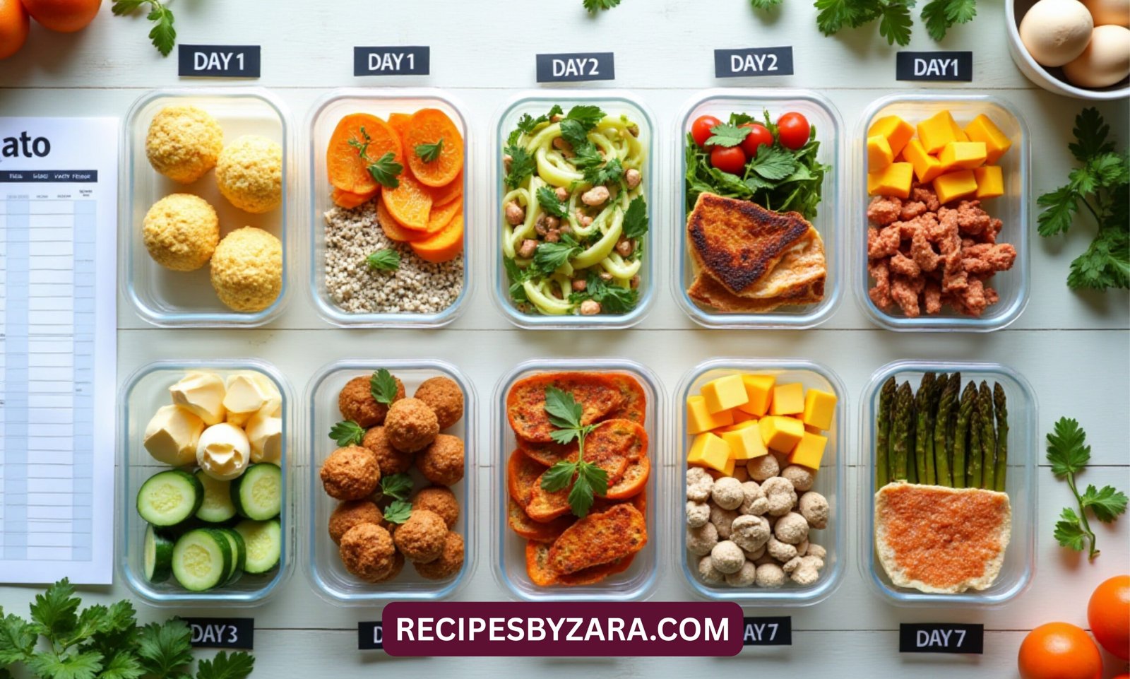 Low-Carb Meal Prep