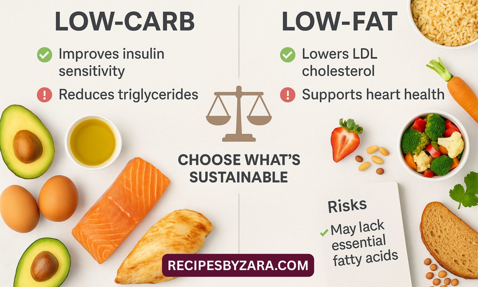 Low Carb vs Low Fat