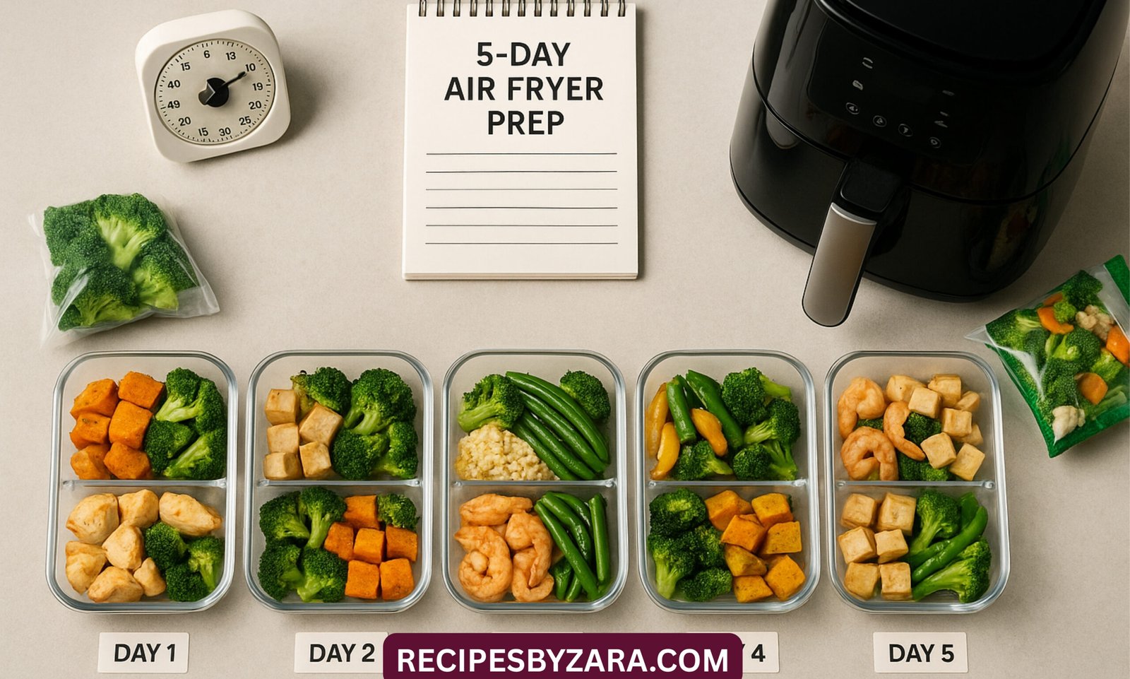 Air Fryer Meal Prep