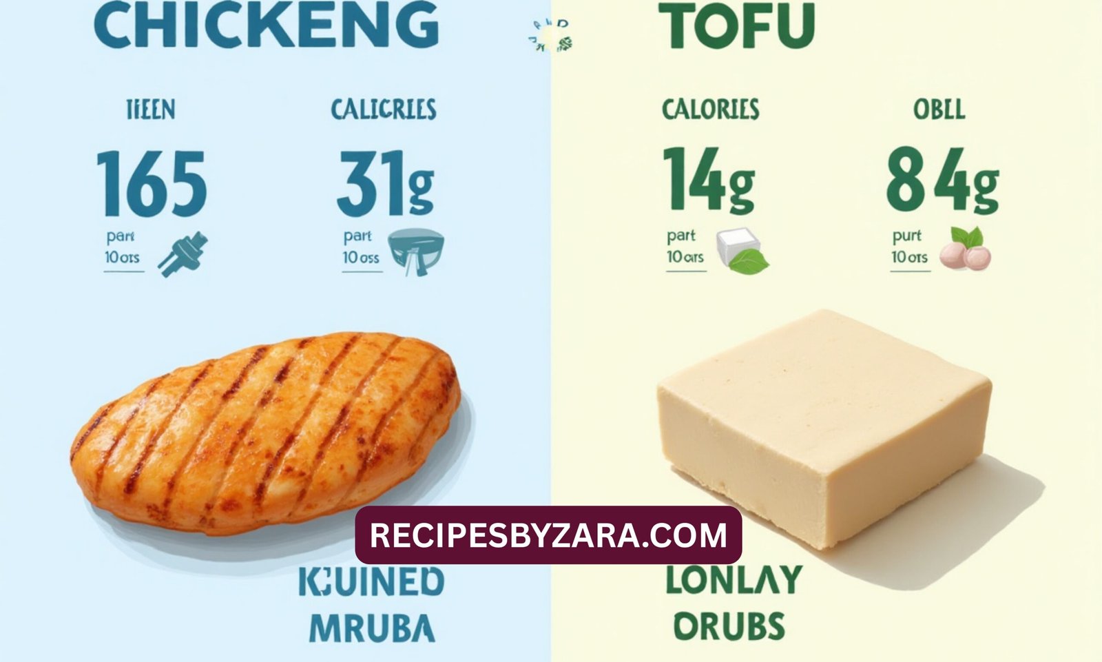 Chicken Breast vs Tofu