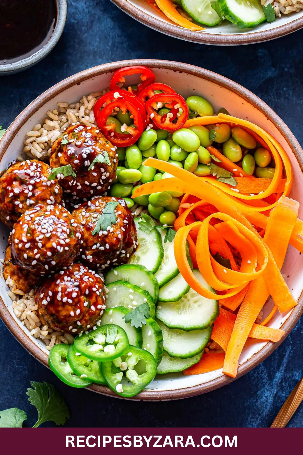 Turkey Meatball Grain Bowls
