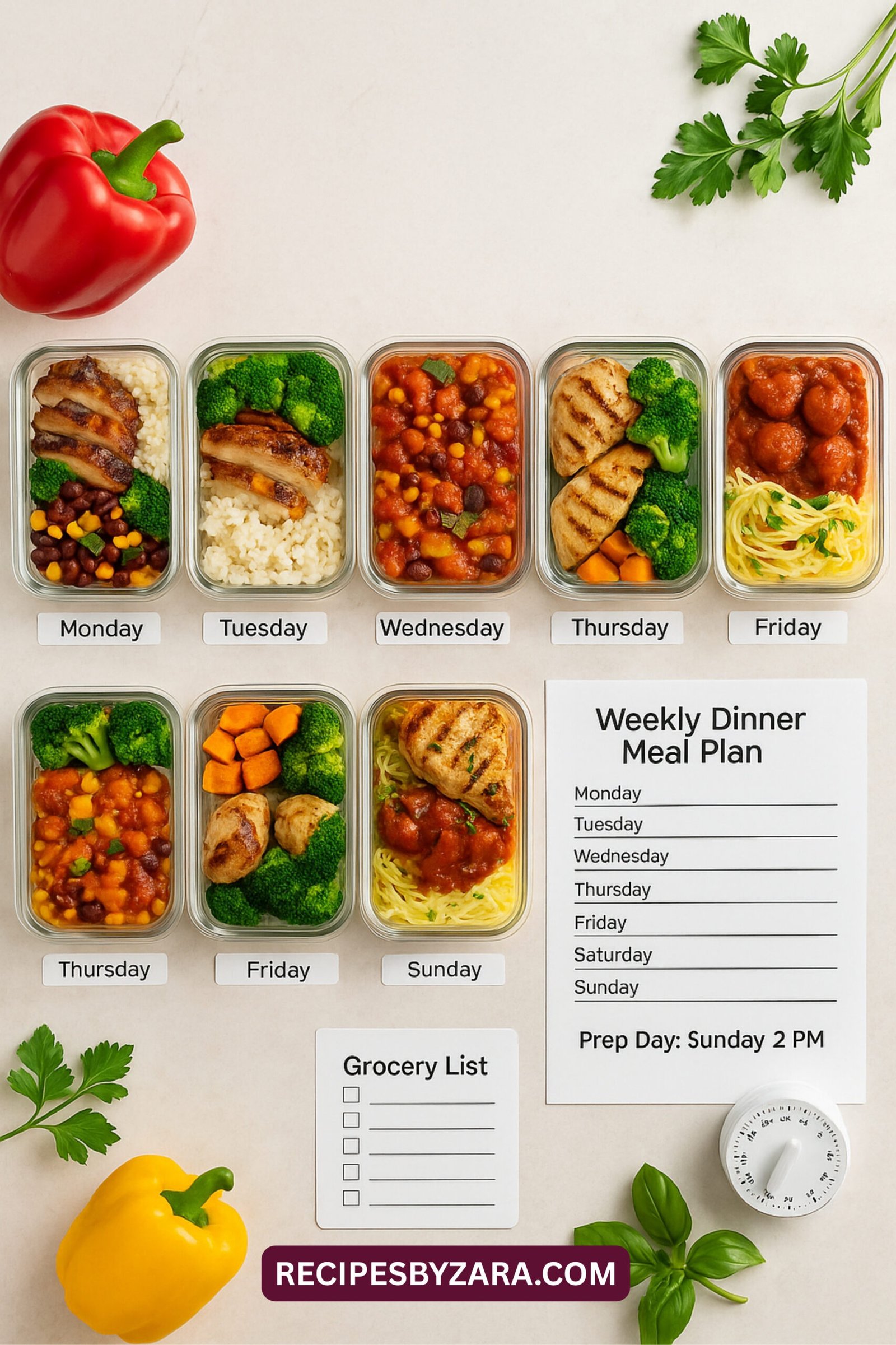 Meal Prep Dinners Easy