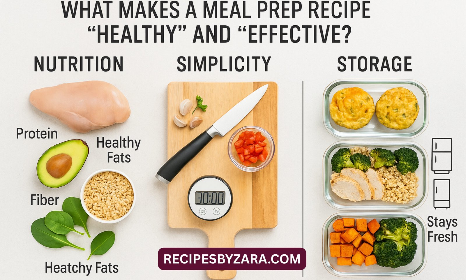 Healthy Meal Prep Recipes