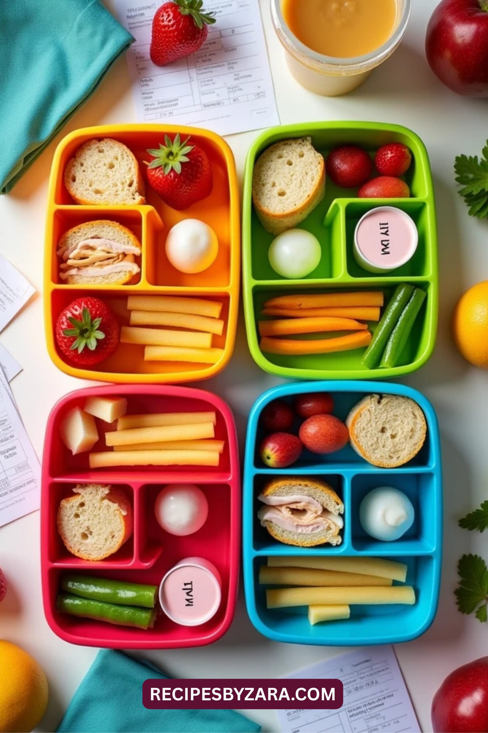 school lunch meal prep