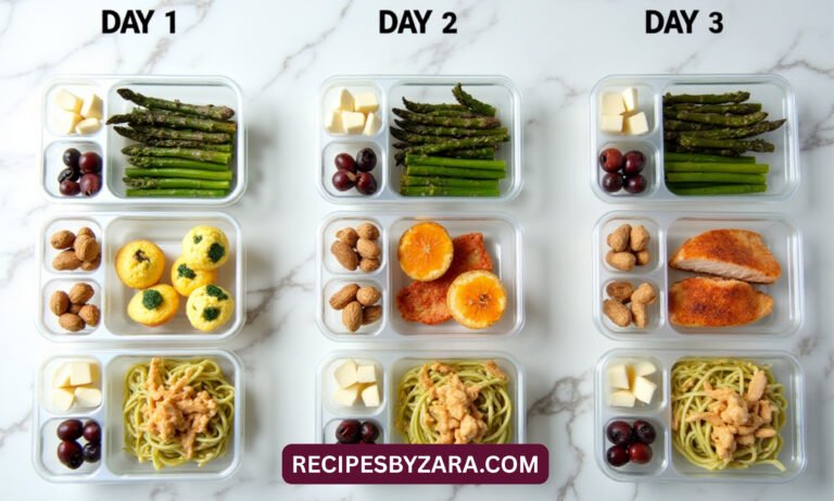 3-Day Keto Friendly Meal Prep Ideas