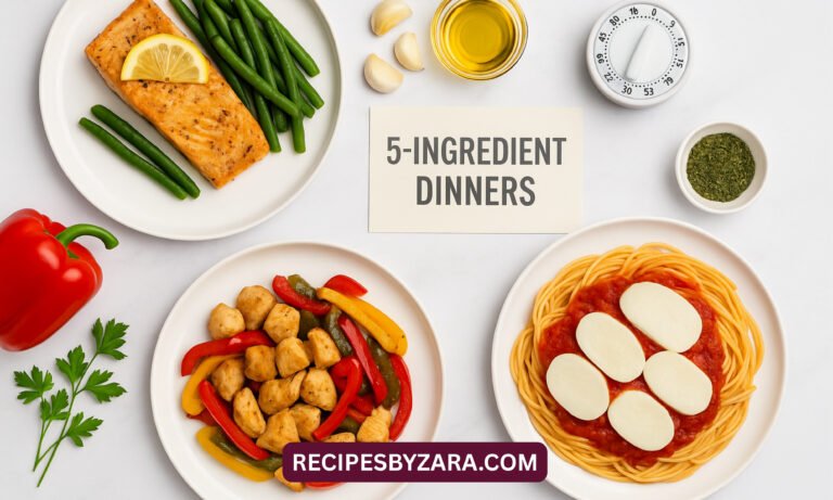 5-Ingredient Dinners for Busy Weeknights