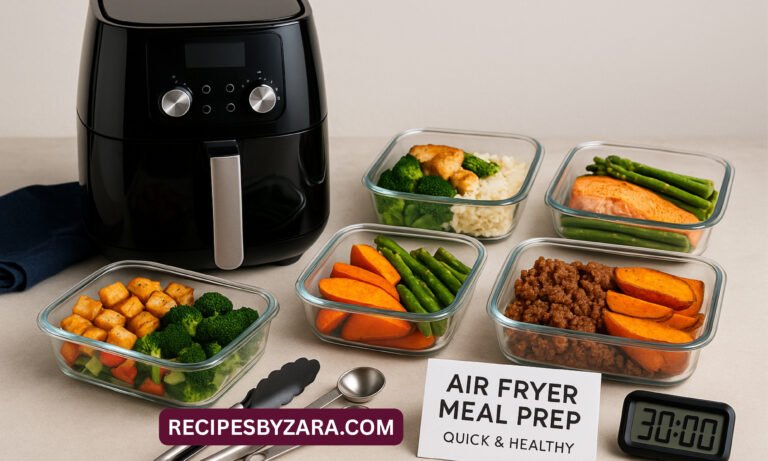 Air Fryer Meal Prep Quick, Healthy, and Delicious Meals Made Easy