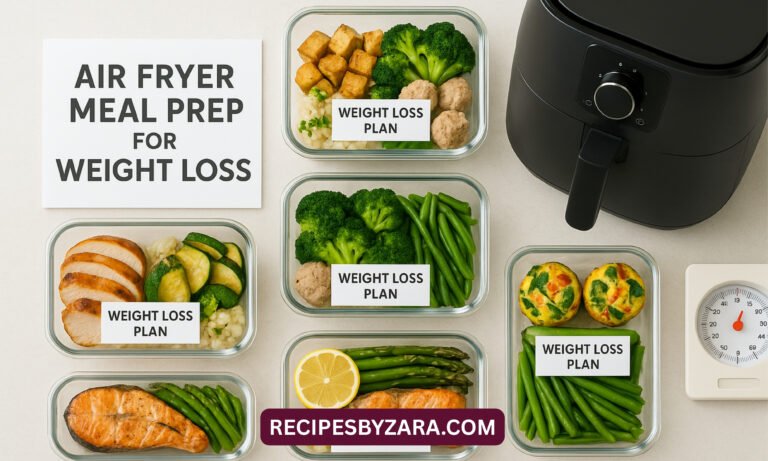 Air Fryer Meal Prep for Weight Loss Crispy, Healthy Meals Without the Guilt
