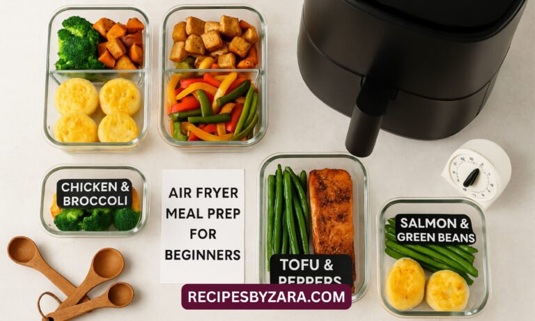 air fryer meal prep recipes for beginners