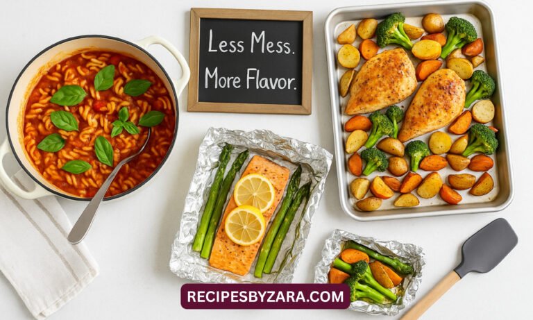 Easy Clean Up Meals Delicious Recipes with Minimal Mess