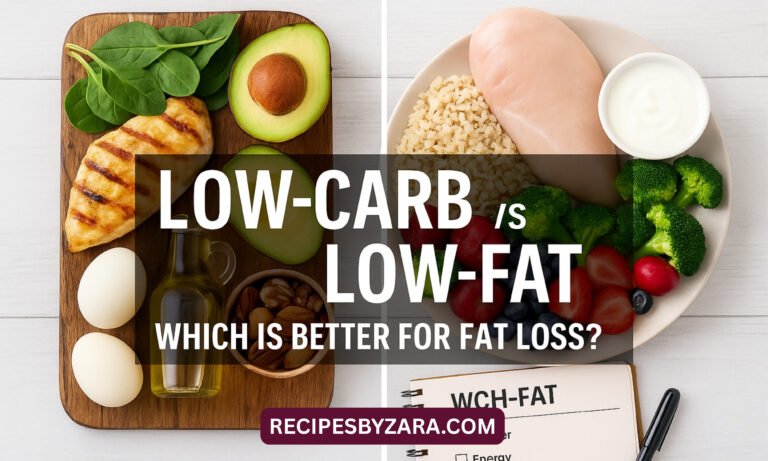 Low Carb vs Low Fat: Which Works Better for Fat Loss?