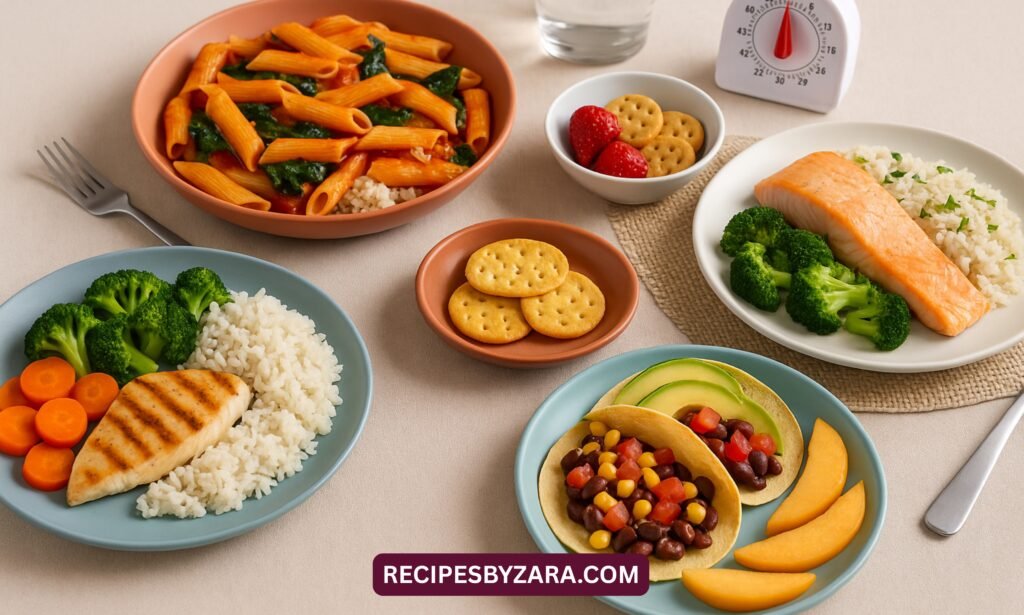 Quick Dinners for Moms Simple Healthy Meals in Under 30 Minutes ...