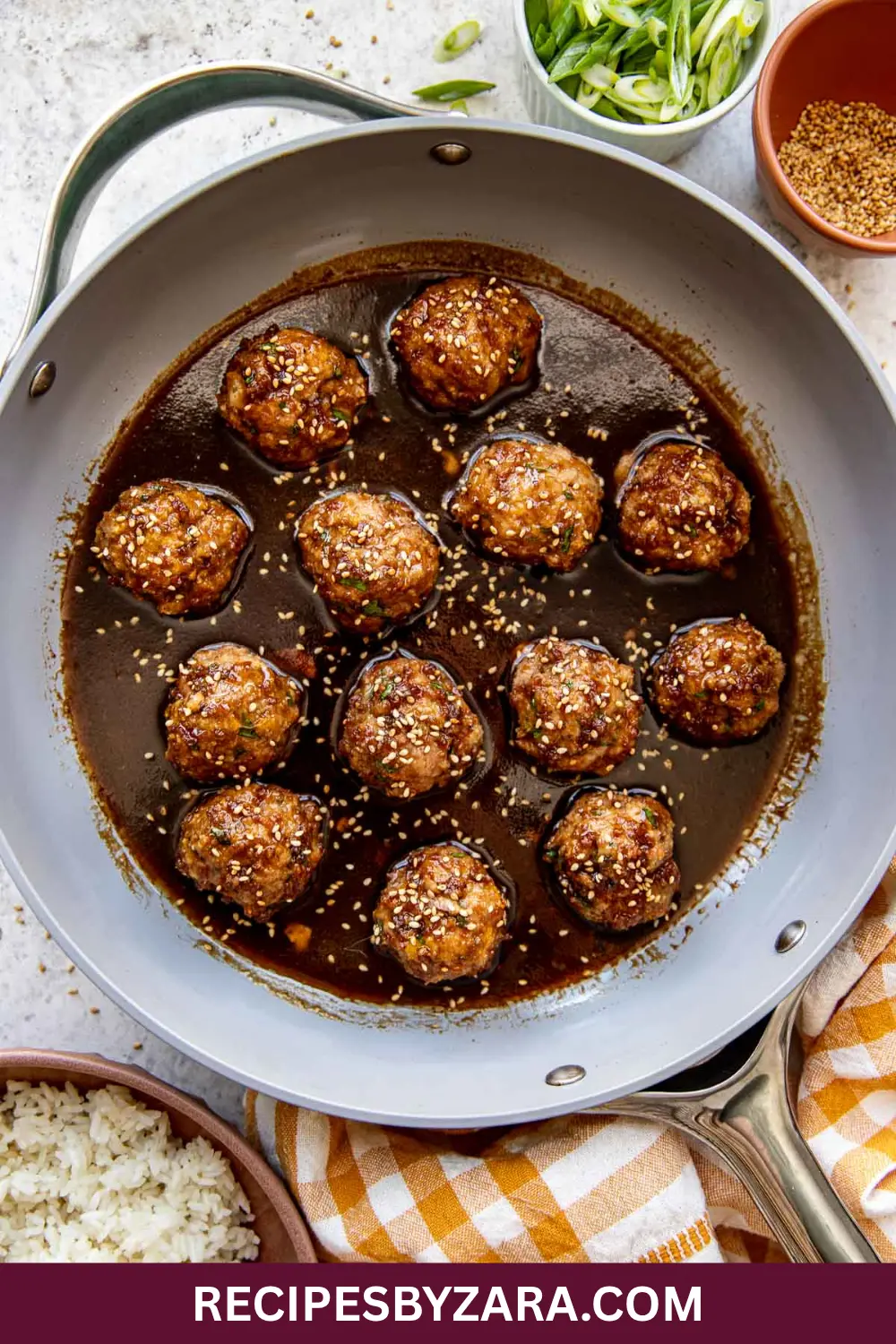 spicy turkey meatball meal prep